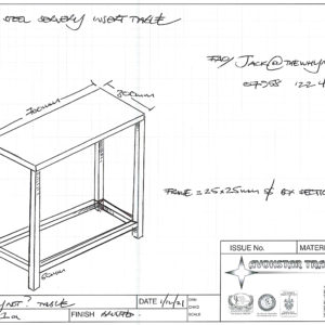 splash back and table