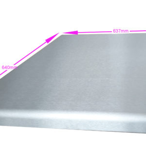 1 x (Worktop 620 x 640 x 39mm Round)
