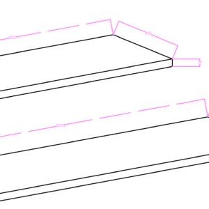 Schoolhouse Restuarant & Hotel Custom Worktops x 2